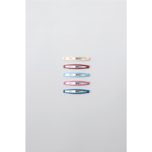 Zara FIVE-PACK OF COLORFUL HAIR CLIPS