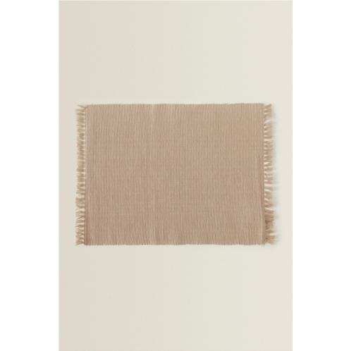 Zara FRINGED PLACEMAT (PACK OF 2)