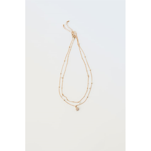 Zara TWO-PACK OF PEARL NECKLACES