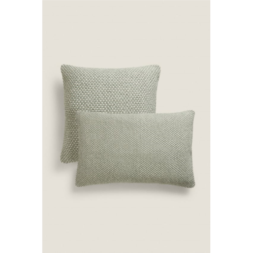 Zara PLAITED THROW PILLOW COVER