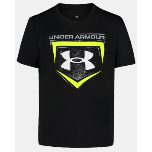 Underarmour Toddler Boys UA Rough Plate Logo T-Shirt