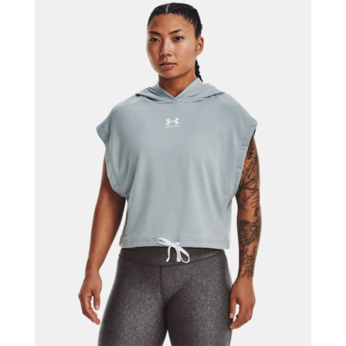 Underarmour Womens UA Rival Terry Short Sleeve Hoodie