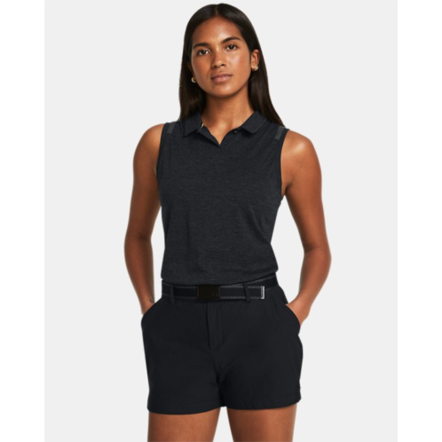 Underarmour Womens Curry Splash Sleeveless Polo