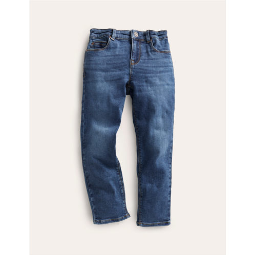 Boden Adventure-flex Slim Fit Jeans - Mid Vintage Denim
