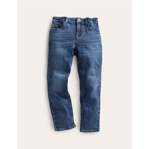 Boden Adventure-Flex Slim-Fit Jeans - Mid Vintage Denim