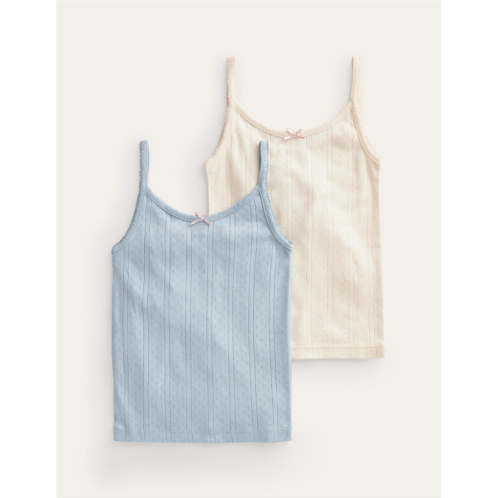 Boden Tank Top 2 Pack - Pointelle