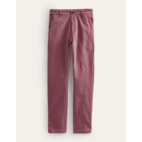 Boden Laundered Chino Trousers - Renaissance Rose