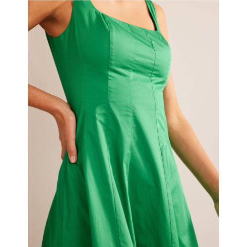 Boden Sleeveless Panelled Midi Dress - Rich Emerald