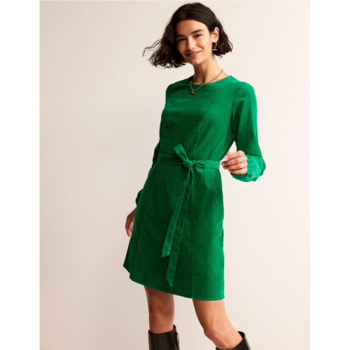 Boden Harriet Cord Dress - Veridian Green
