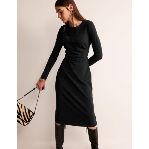 Boden Nadia Jersey Midi Dress - Black