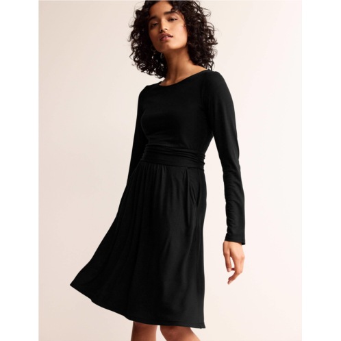 Boden Abigail Jersey Dress - Black