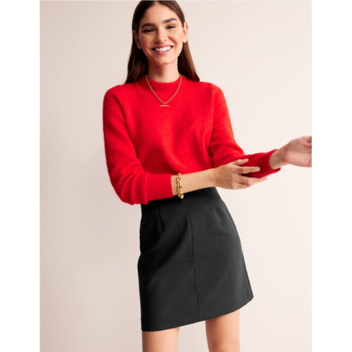Boden Bi-stretch Mini Skirt - BLACK