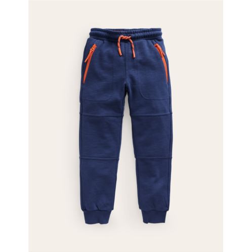 Boden Warrior Knee Joggers - Peacock Plume Blue