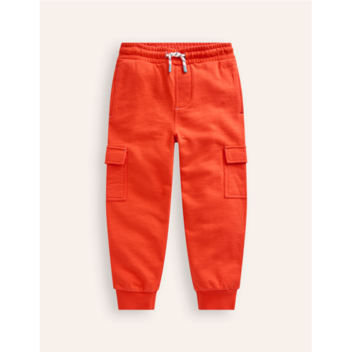 Boden Wear-and-Repeat Sweatpants - Sunset Orange