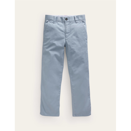 Boden Chino Stretch Pants - Pebble Blue