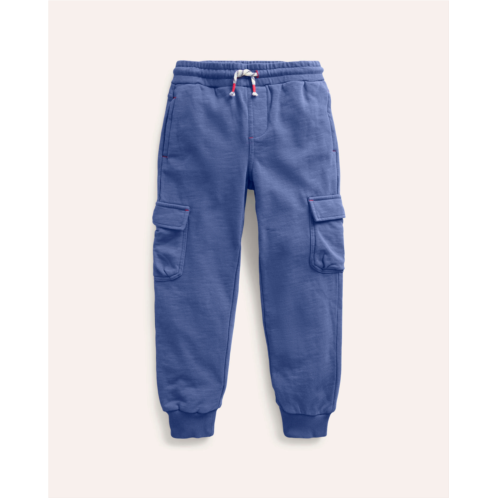 Boden Garment-Dyed Cargo Pants - Starboard Blue