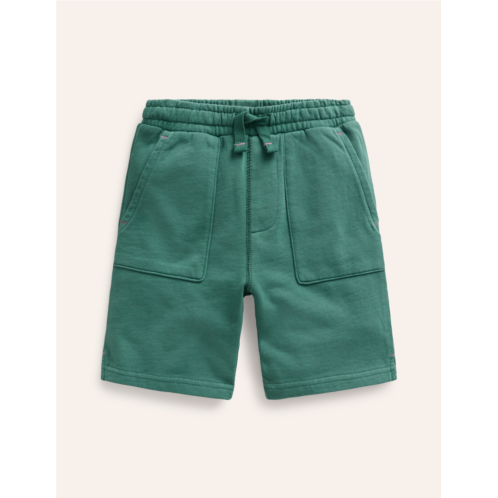 Boden Garment Dye Shorts - Spruce Green