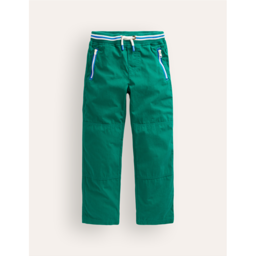 Boden Cosy Lined Trousers - Jewel Green