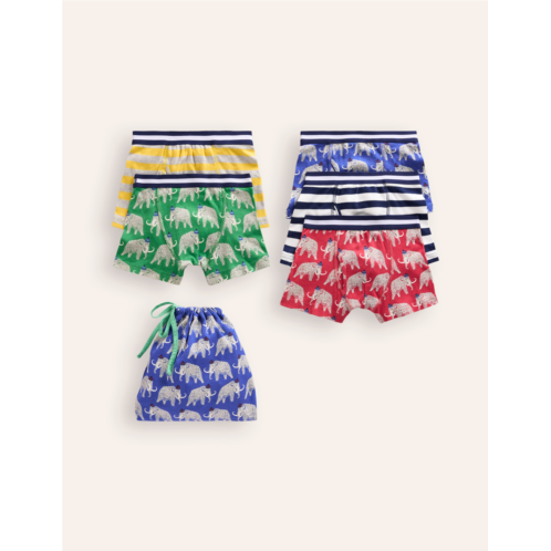 Boden Boxers 5 Pack - Stripe/Stars