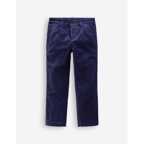 Boden Smart Pleated Pants - College Navy