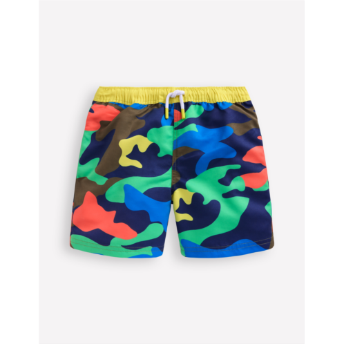 Boden Swim Shorts - Multi Rainbow Camo