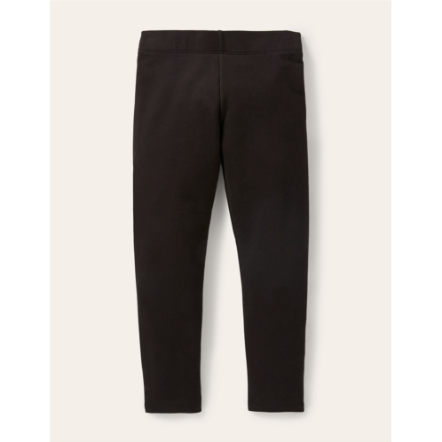 Boden Plain Cosy Leggings - Black