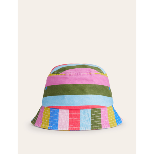 Boden Bucket Hat - Multi Stripe