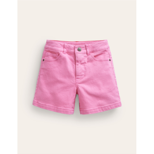 Boden Denim Shorts - Strawberry Milkshake