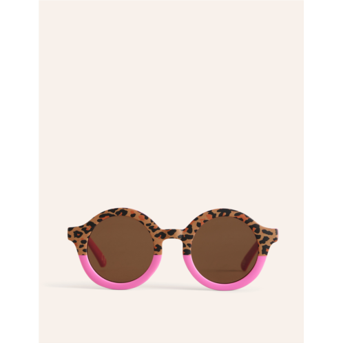 Boden Classic Sunglasses - Pink Leopard Print