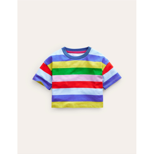 Boden Relaxed T-shirt - Multi Stripe