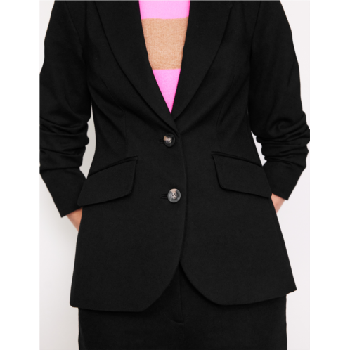 Boden Marylebone Ponte Blazer - Black