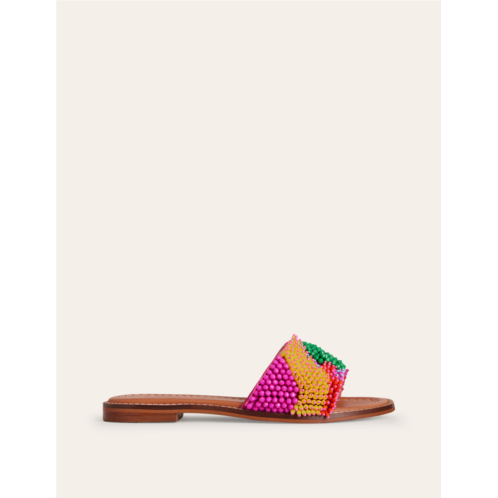 Boden Multi Bead Flat Sandal - Multi