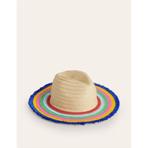 Boden Fringed Fedora - Multi