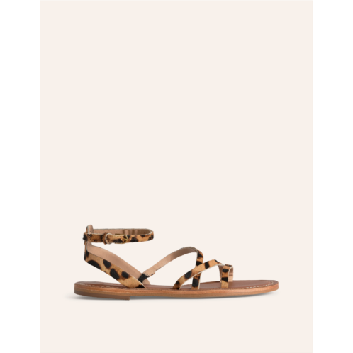 Boden Everyday Flat Sandals - Classic Leopard