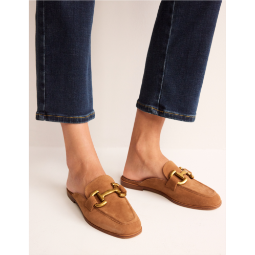 Boden Iris Snaffle Mule Loafers - Ginger Snap