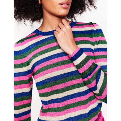 Boden Party Stripe Sweater - Multi Stripe