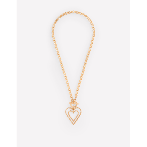 Boden Statement Heart Necklace - Gold