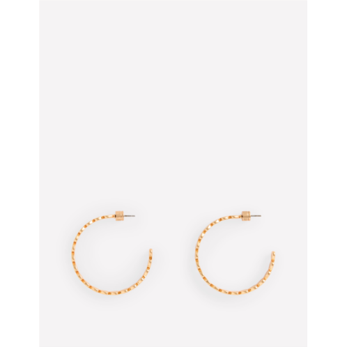 Boden Metal Heart Earrings - Gold