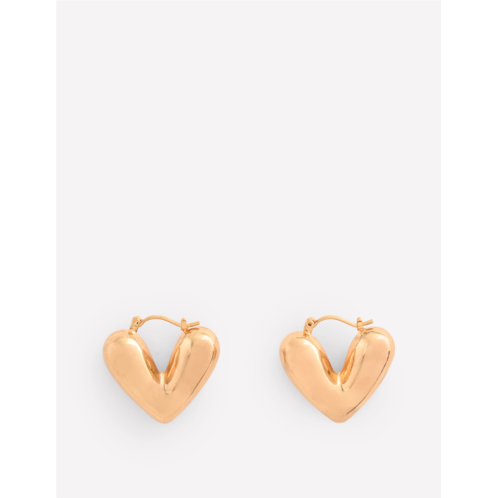 Boden Heart Hoops - Gold