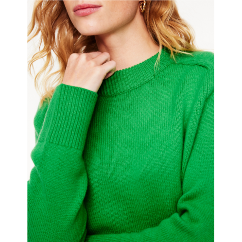 Boden Wide Sleeve Cashmere Jumper - Bright Green