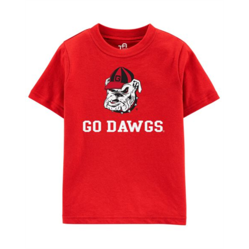 Carters Red Toddler NCAA Georgia Bulldogs Tee