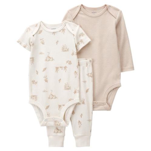 Carters Ivory Baby 3-Piece Little Character Set