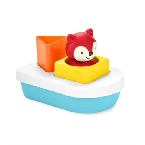 Carters Multi Zoo Sort & Stack Boat Baby Bath Toy
