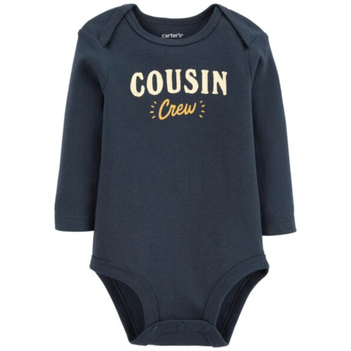 Carters Black Baby Cousin Collectible Bodysuit