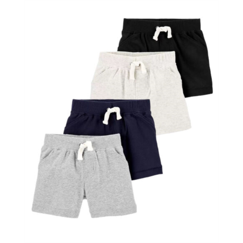 Carters Multi Baby 4-Pack Pull-On Shorts Set