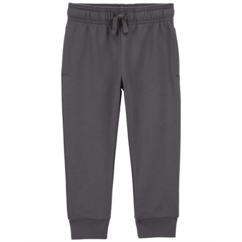 Carters Grey Toddler Pull-On French Terry Joggers