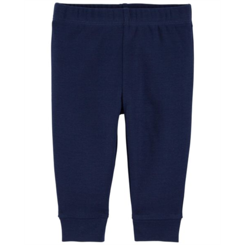 Carters Blue Baby Pull-On Cotton Pants