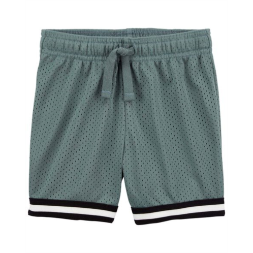 Carters Olive Toddler Sporty Mesh Fan Favorite Shorts