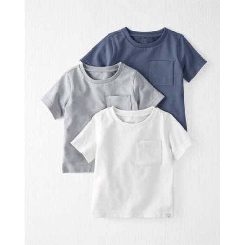 Carters Multi Baby 3-Pack Organic Cotton Tees