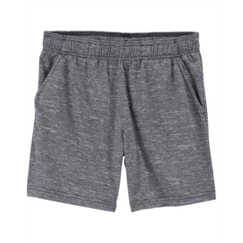 Carters Gray Kid Pull-On Athletic Shorts